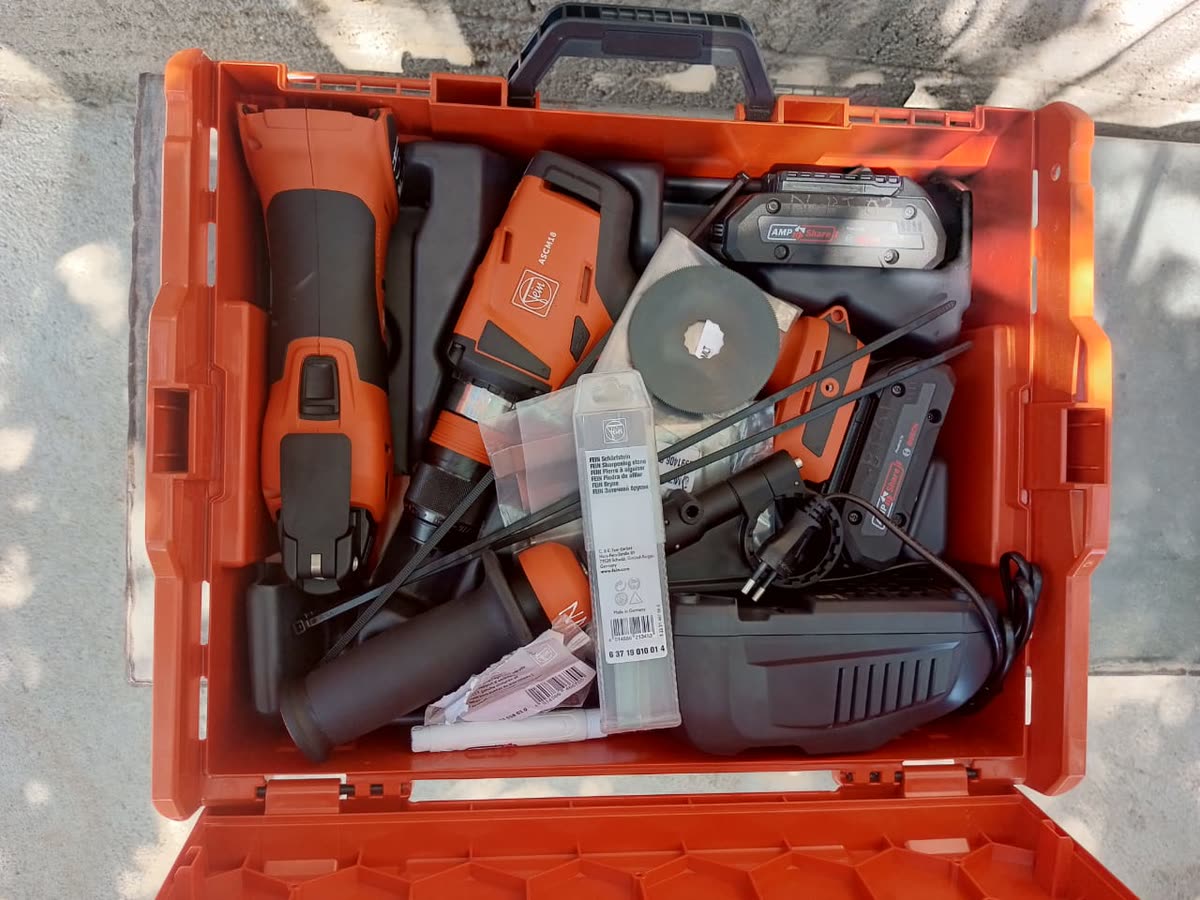 Nashtech's power tools and equipment kit